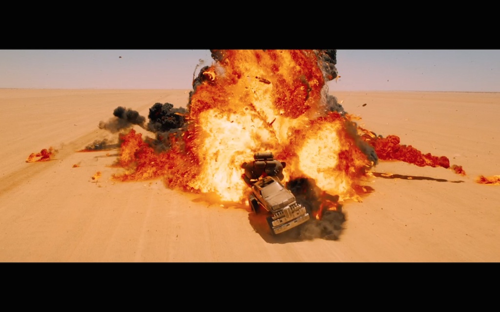 Mad Max Fury Road Comic Con Trailer Screenshot Explosion 2