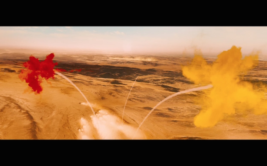 Mad Max Fury Road Comic Con Trailer Screenshot Flare