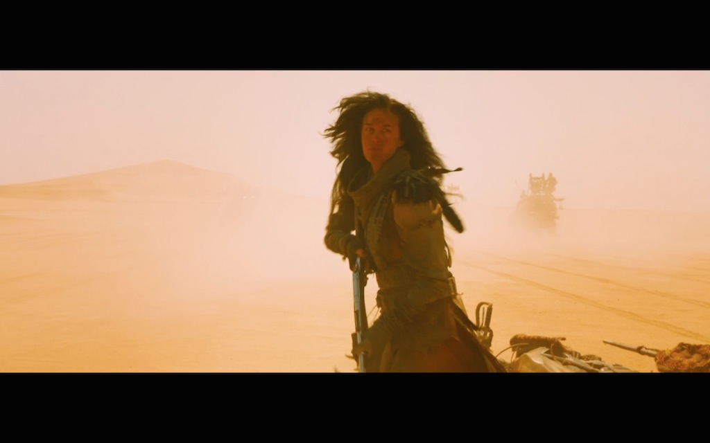Mad Max Fury Road Comic Con Trailer Screenshot Megan Gale Valkyrie