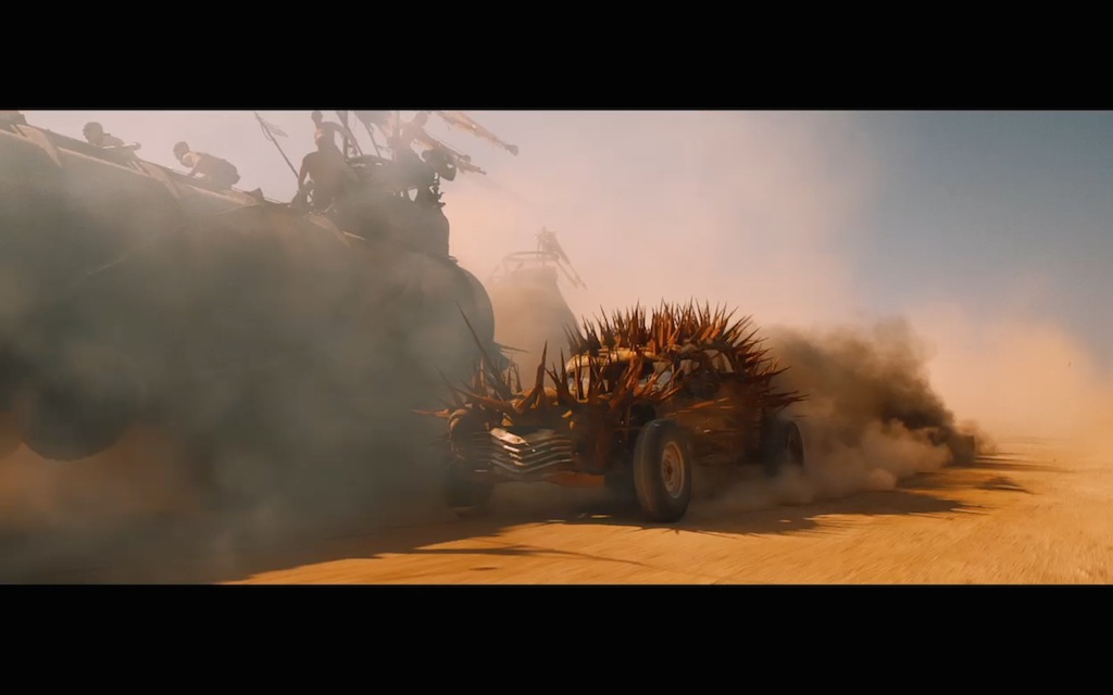 Mad Max Fury Road Comic Con Trailer Screenshot Spike Car