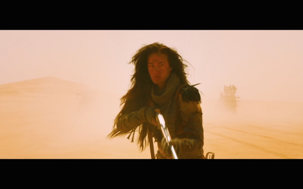 Mad Max Fury Road Comic Con Trailer Screenshot Valkyrie Megan Gale