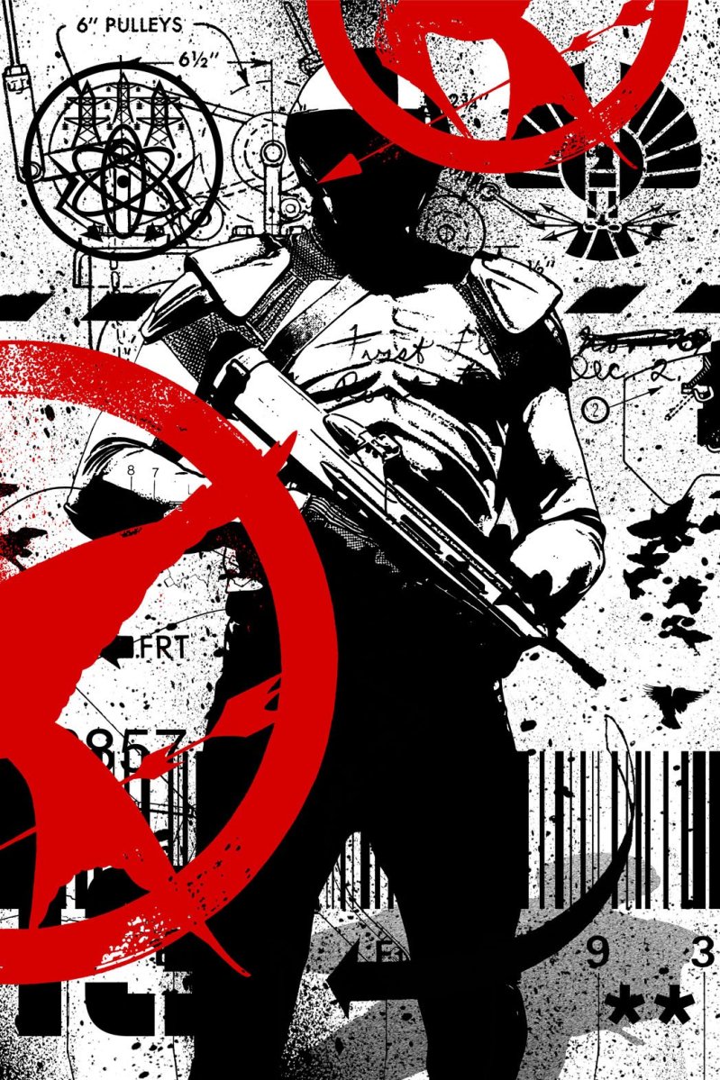 The Hunger Games: Mockingjay Part 1 Art Poster