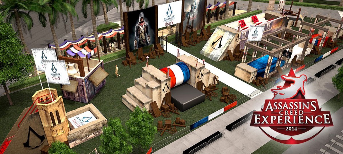 SDCC Assassin's Creed Experience Obstacle Course