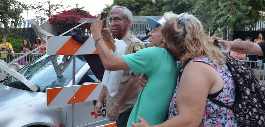 The Walking Dead Escape at Petco Park Comic-Con 2014