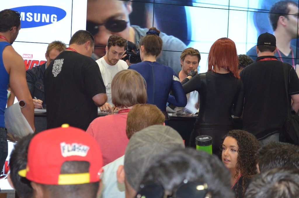 Comic-Con 2014 Aaron Taylor-Johnson