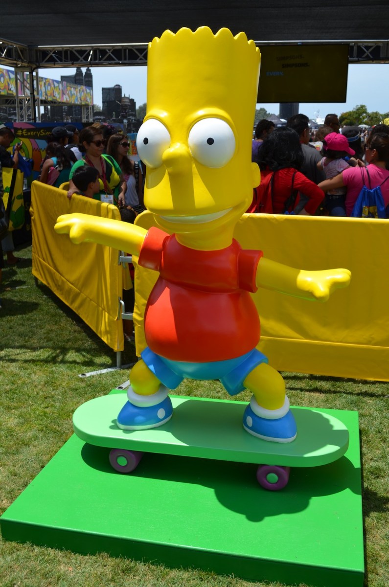 Comic-Con 2014 Bart Simpson