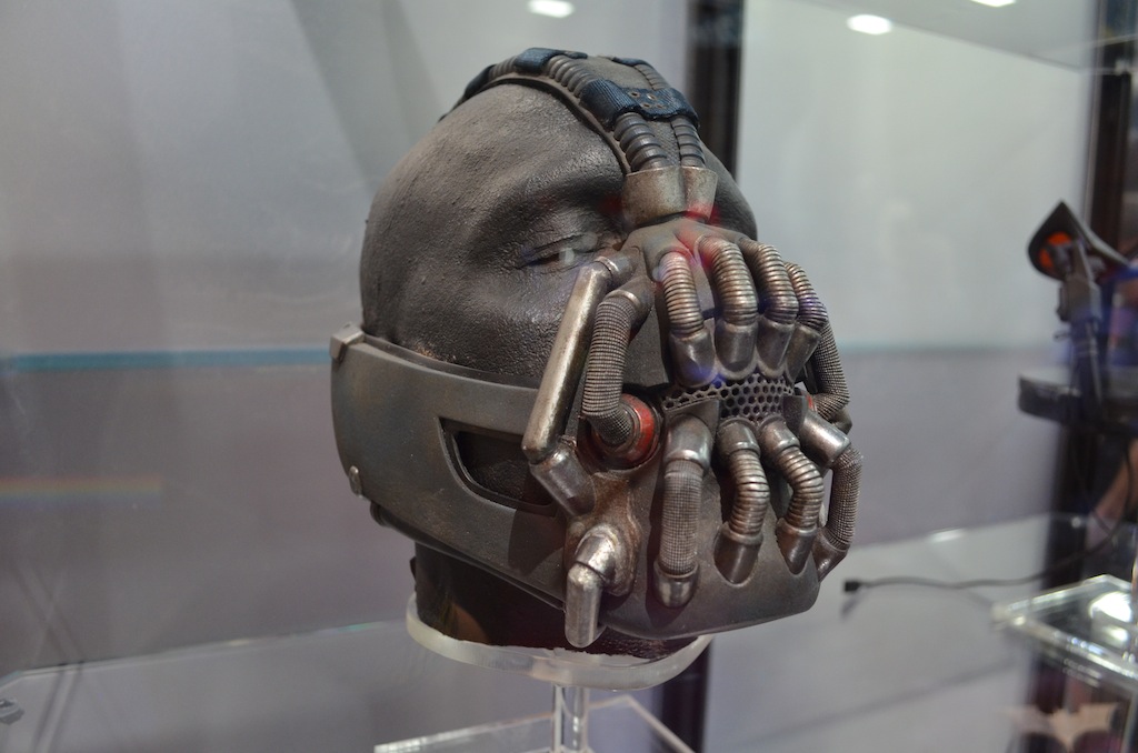 Comic Con 2014 Batman 75th Anniversary Exhibit Bane Mask