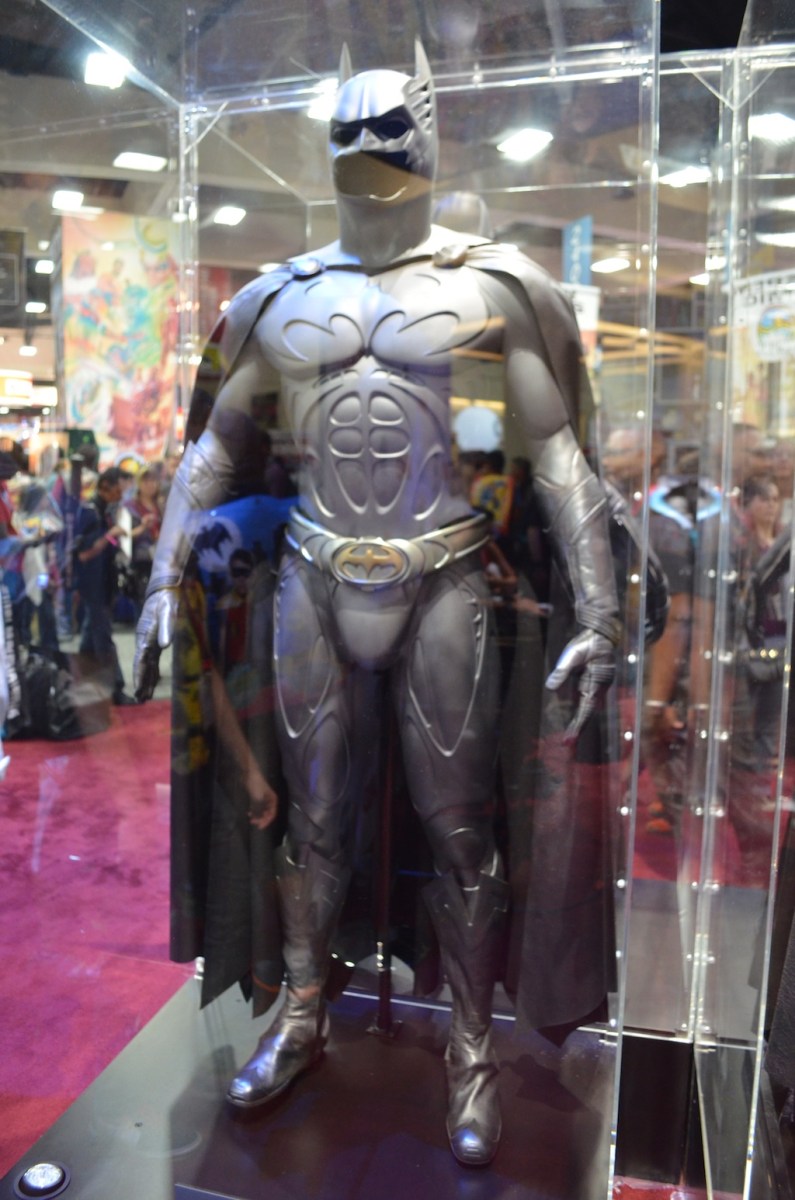 Comic Con 2014 Batman 75th Anniversary Exhibit Val Kilmer