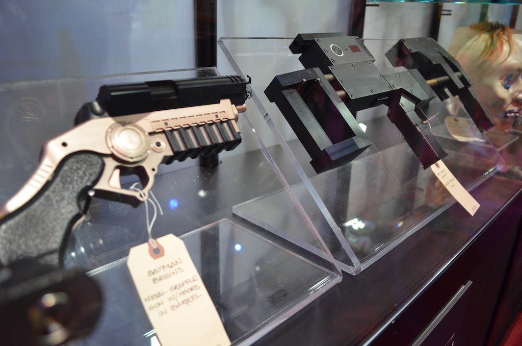 Comic Con 2014 Batman 75th Anniversary Exhibit Weapons