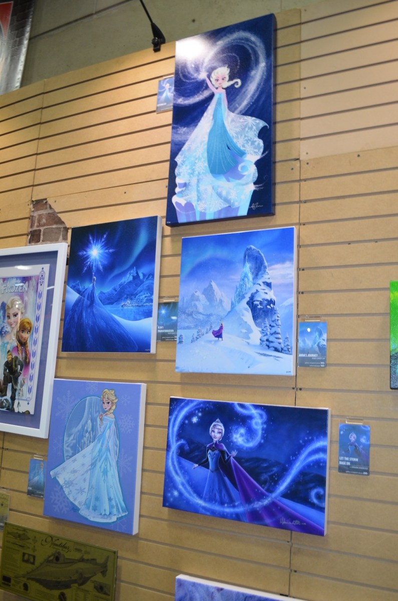 Comic-Con 2014 Frozen Art