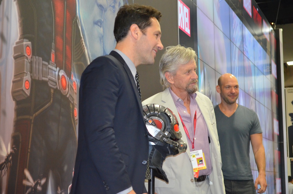 Comic-Con 2014 Michael Douglas and Paul Rudd