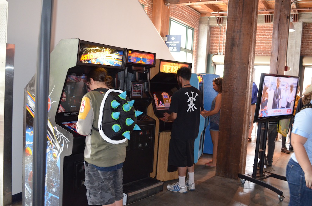 Comic-Con 2014 Nerd HQ Arcade