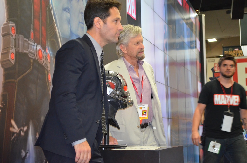 Comic-Con 2014 Paul Rudd and Michae Douglas