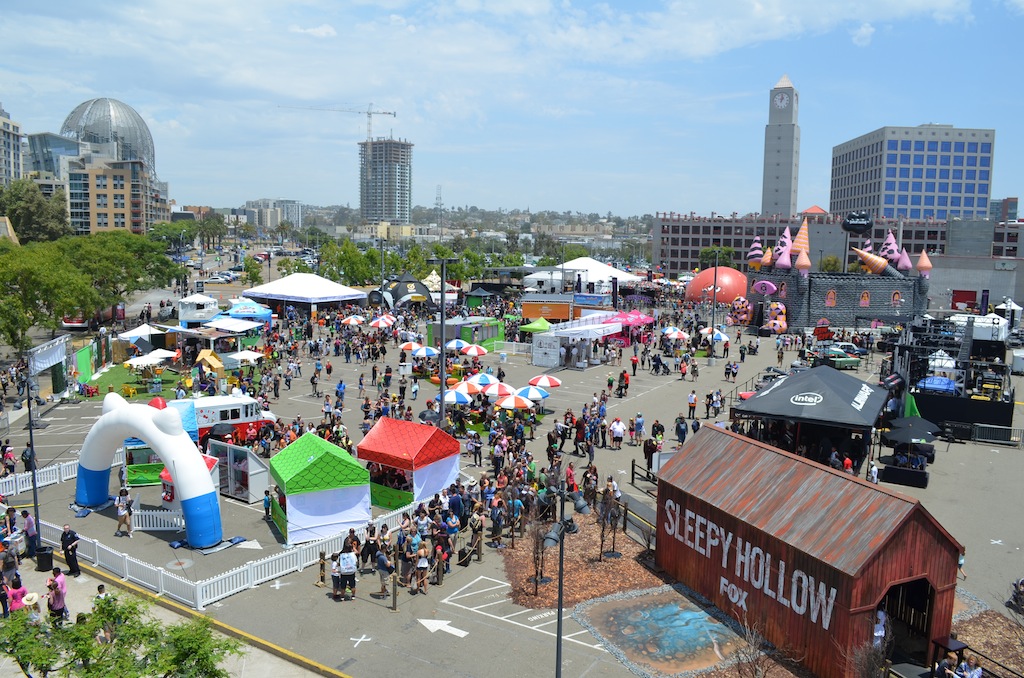 Comic-Con 2014 Petco Park Lot