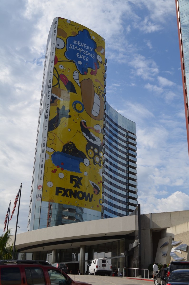 Comic-Con 2014 The Simpsons Marriott