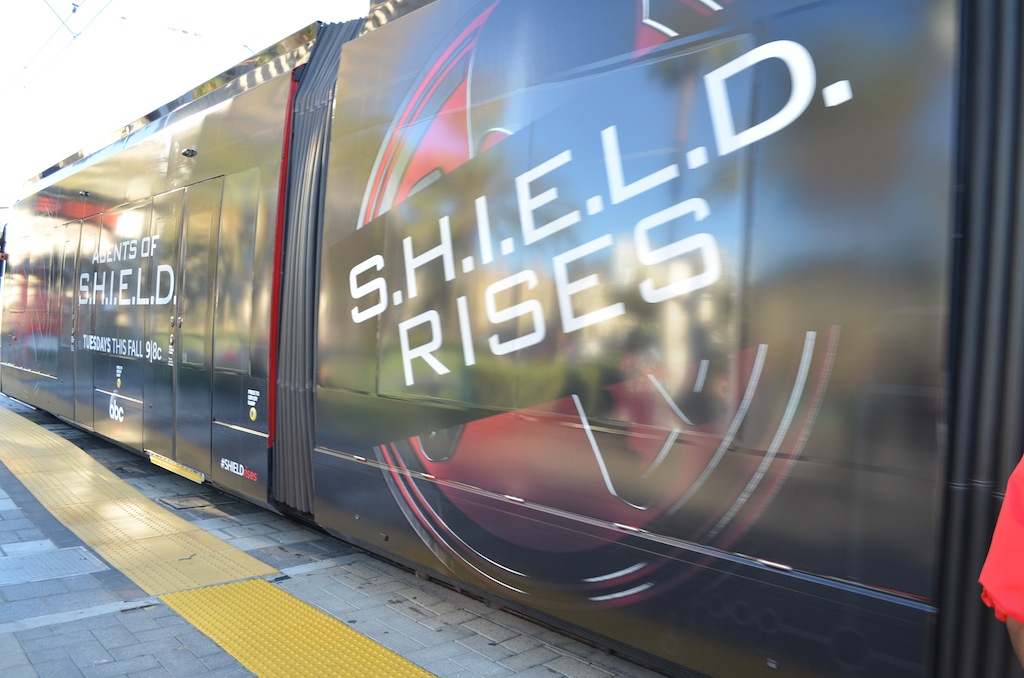 Comic-Con 2014 Trolley Agents of SHIELD