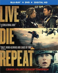 Edge of Tomorrow Blu-Ray Box Cover Art