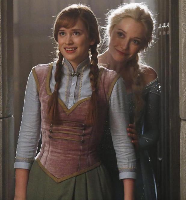 Frozen Anna and Elsa Once Upon a Time
