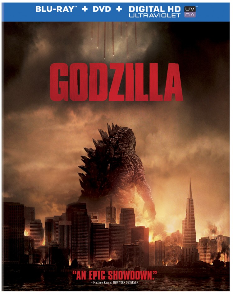 Godzilla Blu-Ray Box Cover Art