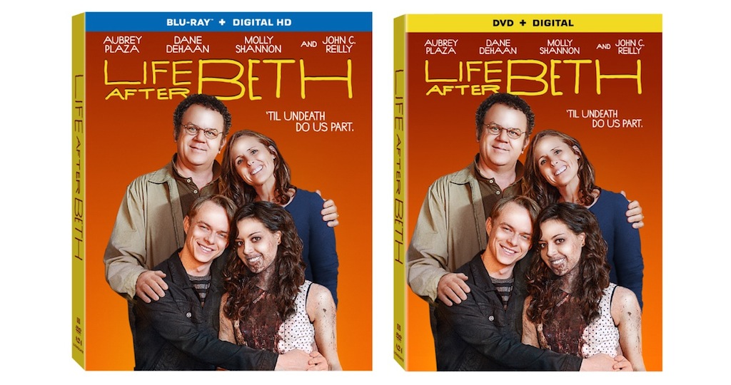 Life After Beth Blu-ray and DVD Box Cover Art