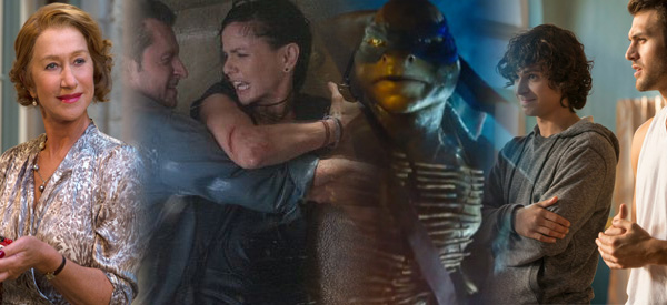 Teenage Mutant Ninja Turtles, Into the Storm, Step Up 5, and The Hundred-Foot Journey