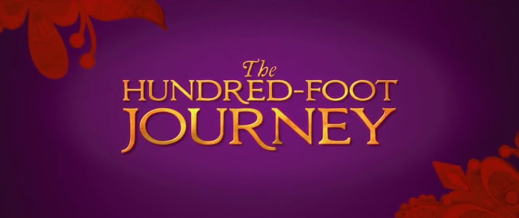 The Hundred Foot Journey Title Movie Logo