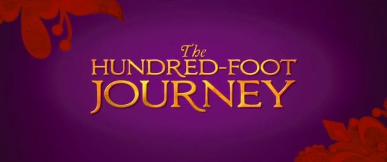 The Hundred Foot Journey Title Movie Logo