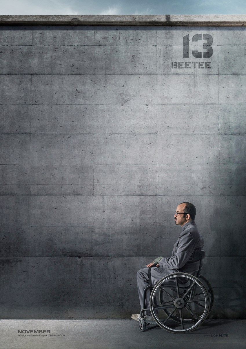 The Hunger Games Mockingjay Part 1 District 13 Poster Beetee Latier