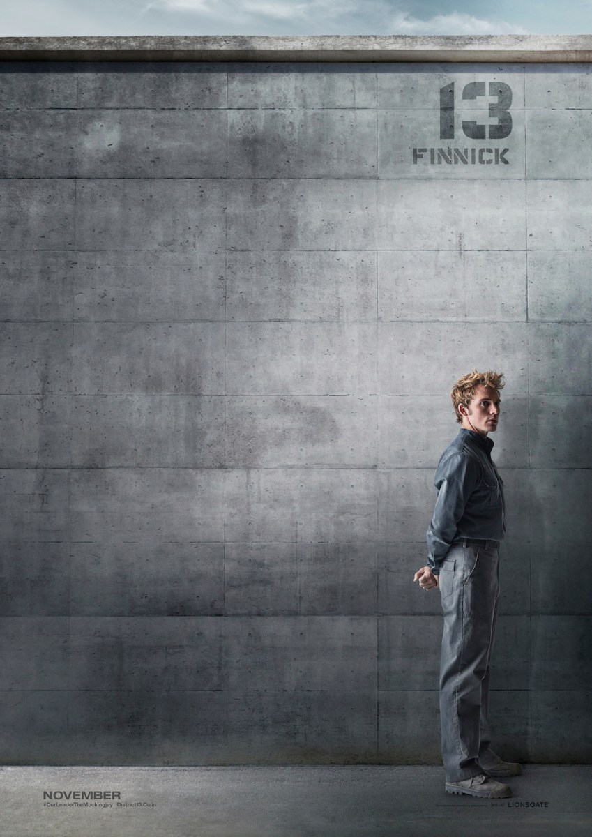 The Hunger Games Mockingjay Part 1 District 13 Poster Finnick Odair