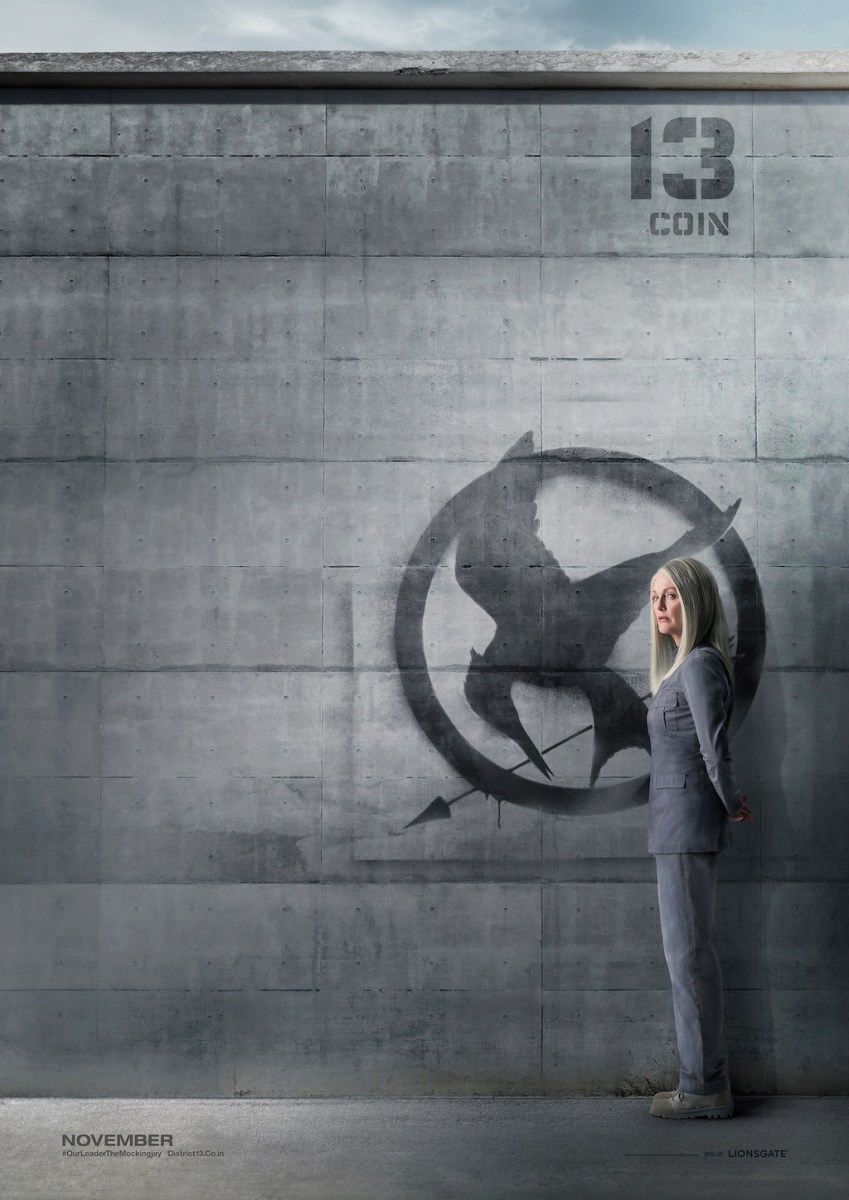 The Hunger Games Mockingjay Part 1 District 13 Poster President Alma Coin