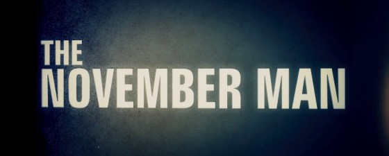 The November Man Title Movie Logo