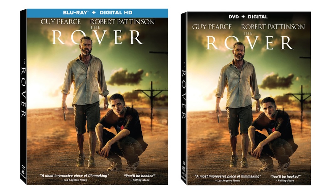 The Rover Blu-Ray and DVD Box Cover Art