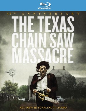 The Texas Chain Saw Massacre 40th Anniversary Blu-Ray Box Art