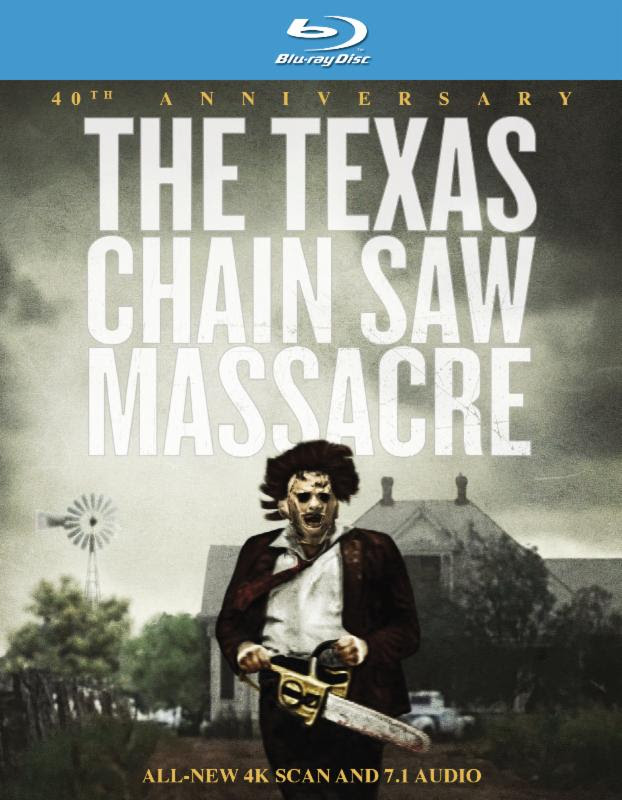 The Texas Chain Saw Massacre 40th Anniversary Blu-Ray Box Art