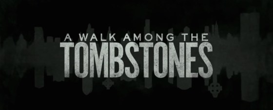 A Walk Among the Tombstones Movie Title Logo