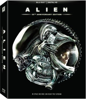 Alien 35th Anniversary Blu-ray box Cover Art
