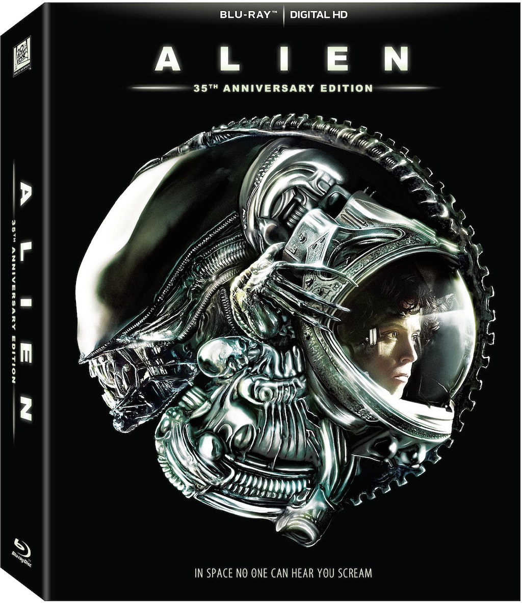 Alien 35th Anniversary Blu-ray box Cover Art