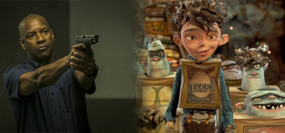 Box Office Battlefield The Equalizer vs. The Boxtrolls