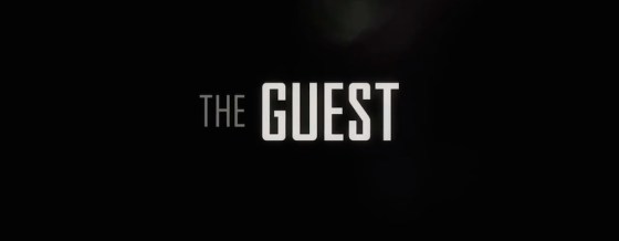 The Guest 2014 Movie Title Logo