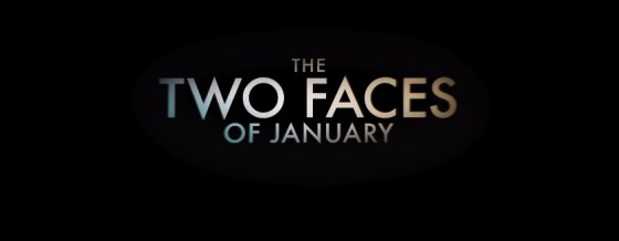 The Two Faces of January Movie Title Logo