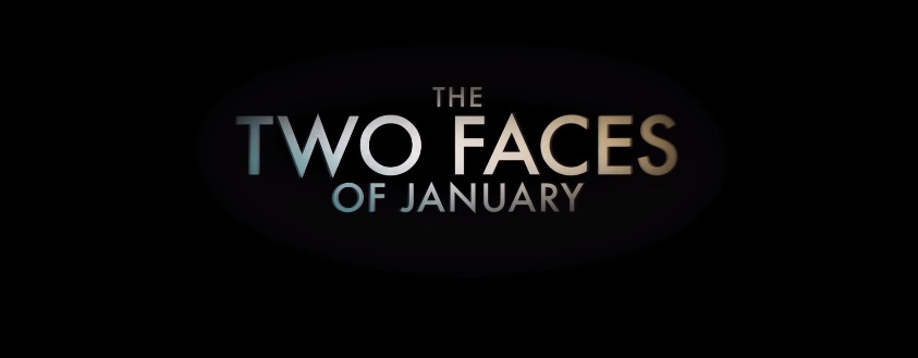 The Two Faces of January Movie Title Logo
