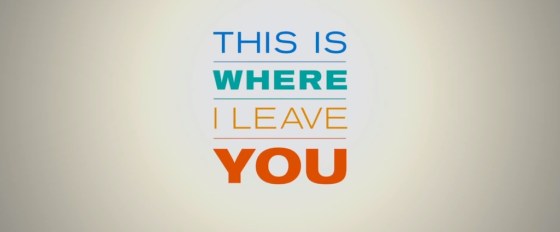 This is Where I Leave You Movie Title Logo