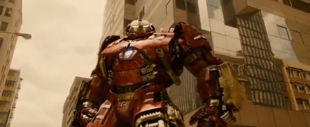 Avengers 2 Age of Ultron Trailer Leak Screenshot Iron Man Hulkbuster Armor 3