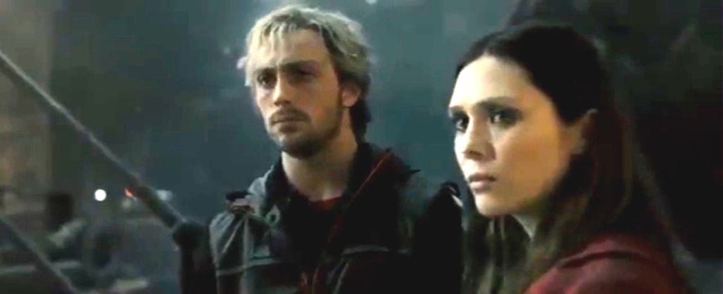 Avengers 2 Age of Ultron Trailer Leak Screenshot Scarlet Witch and Quicksilver