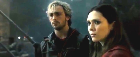 Avengers 2 Age of Ultron Trailer Leak Screenshot Scarlet Witch and Quicksilver