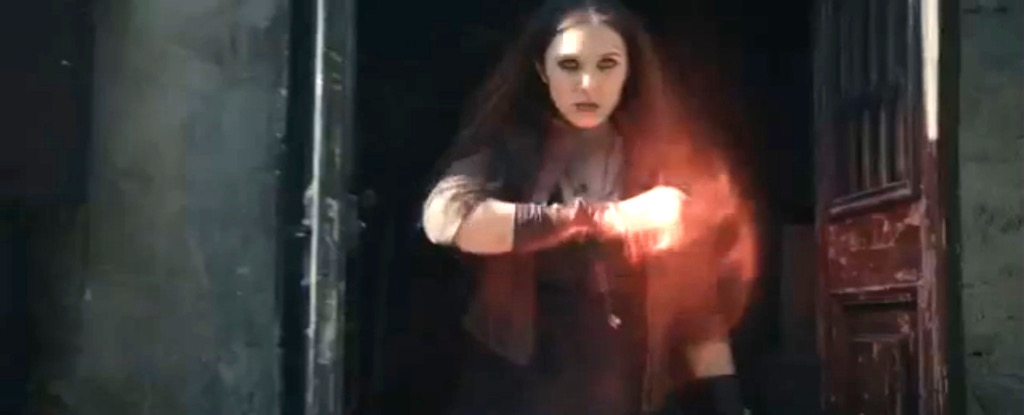 Avengers 2 Age of Ultron Trailer Leak Screenshot Scarlet Witch Elizabeth Olsen 2
