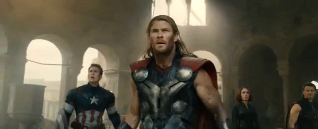 Avengers 2 Age of Ultron Trailer Leak Screenshot Thor Chris Hemsworth