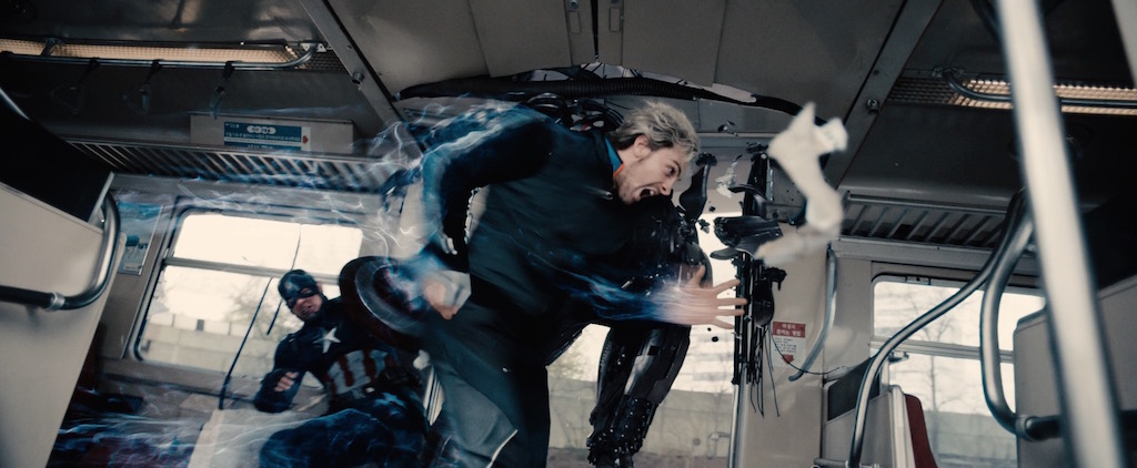 Avengers 2 Age of Utlron Screenshot Captain America and Quicksilver