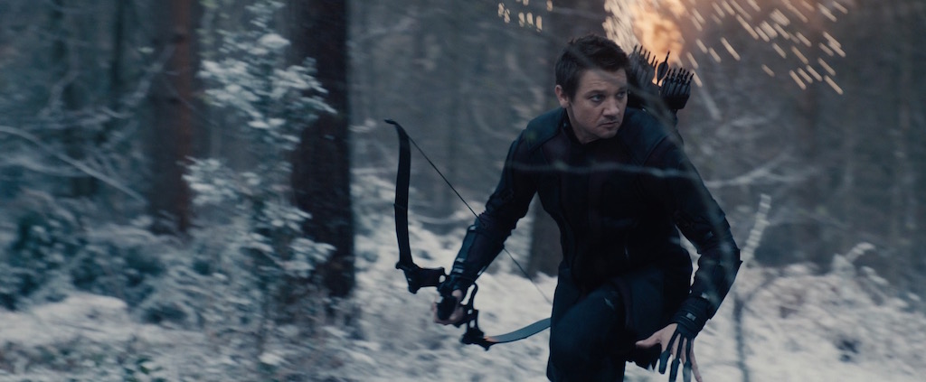 Avengers 2 Age of Utlron Screenshot Jeremy Renner Hawkeye