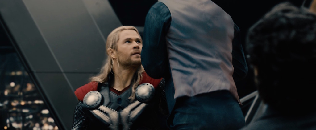 Avengers 2 Age of Utlron Screenshot Thor vs Tony Stark